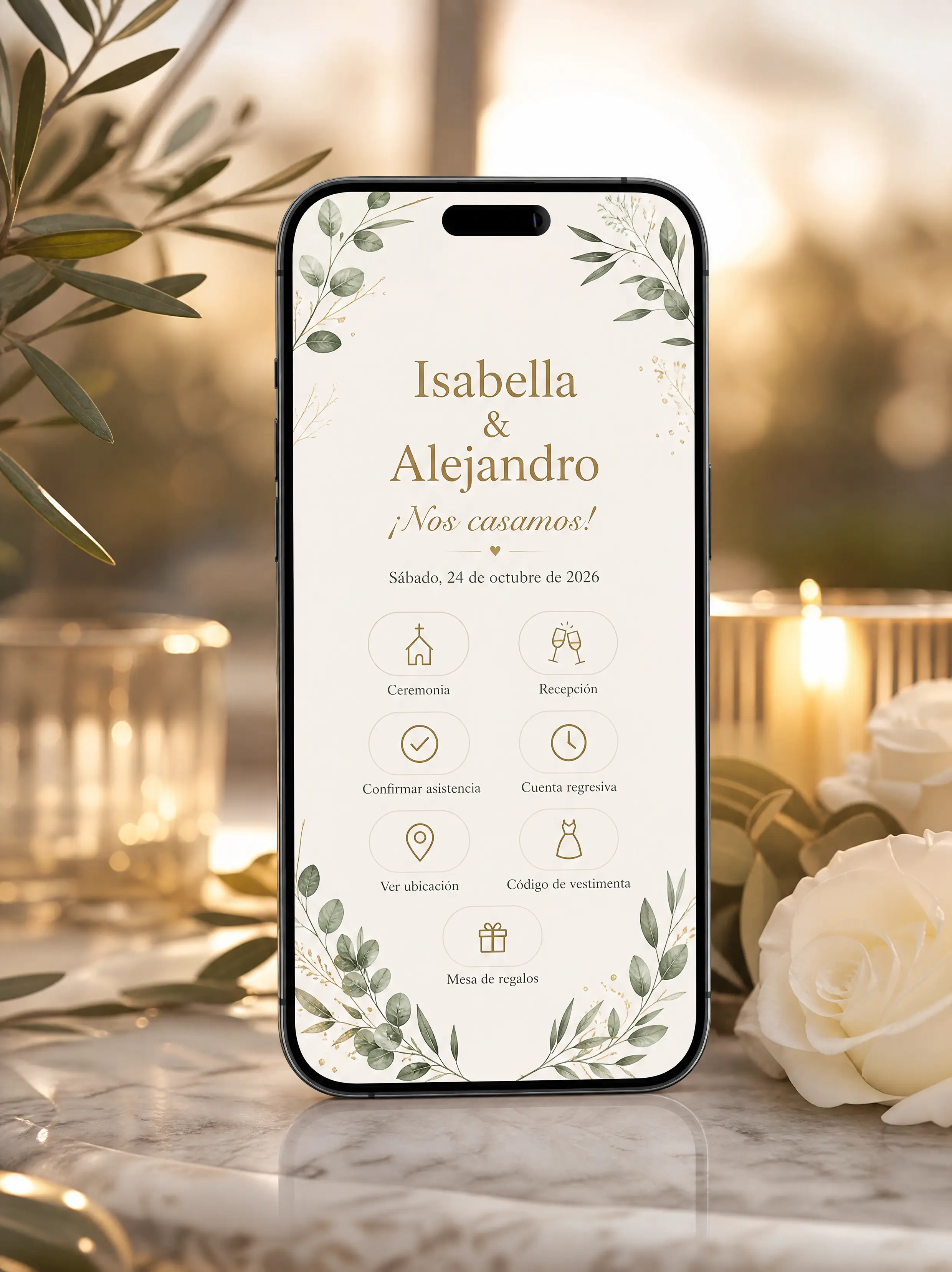 Invitación boda